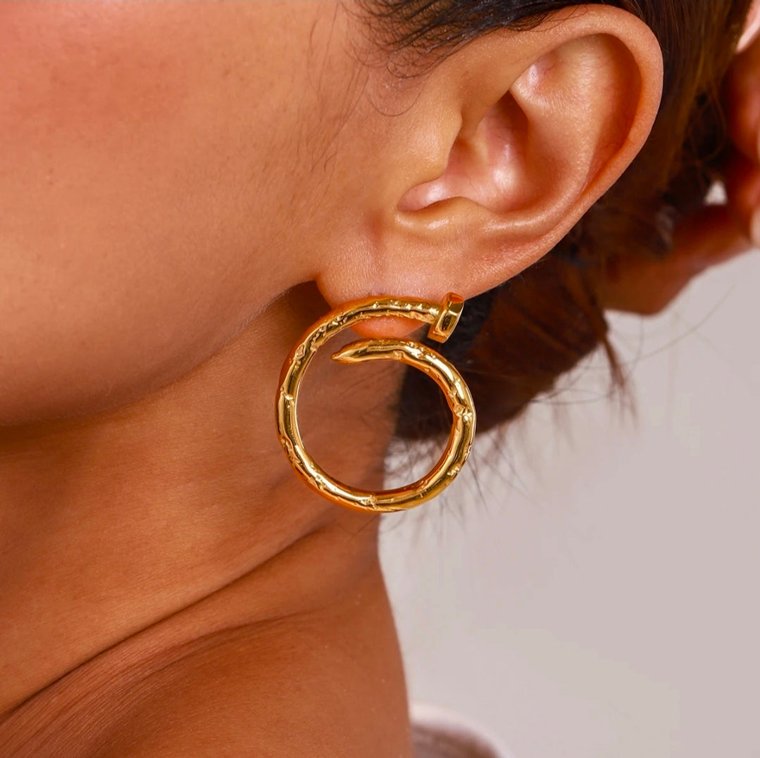 Spiral Nail Stud