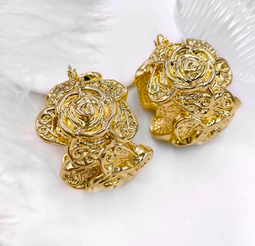 Rose Luxe Hoops