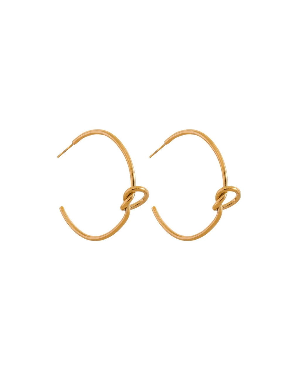 Delicate Laced Hoops