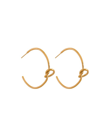 Delicate Laced Hoops