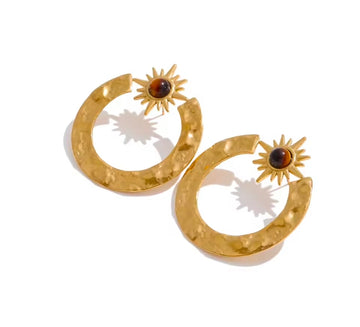 Sunburst Hoops