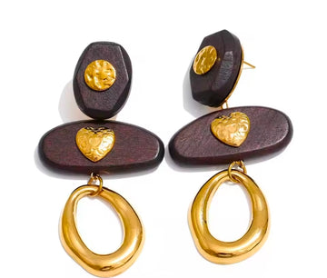 Vintage Heart Drops