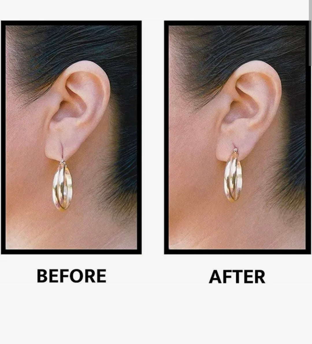 Goldie Lift Backs – Earring Support Lifters.  2 pairs per pack