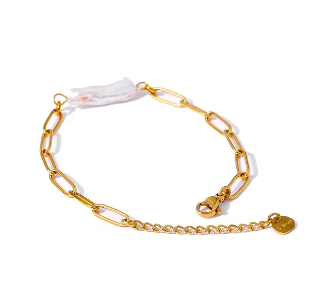 Pearl Link Bracelet