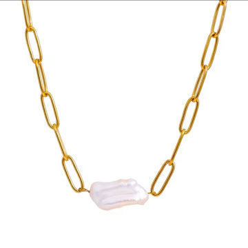 Pearl Link Necklace